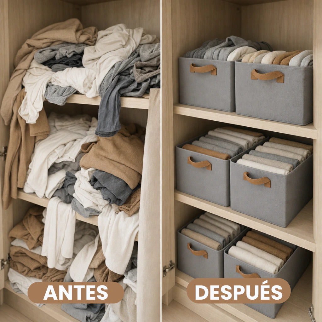 Organizadores de Ropa Plegables (Comprá 1 y lleváte 3)
