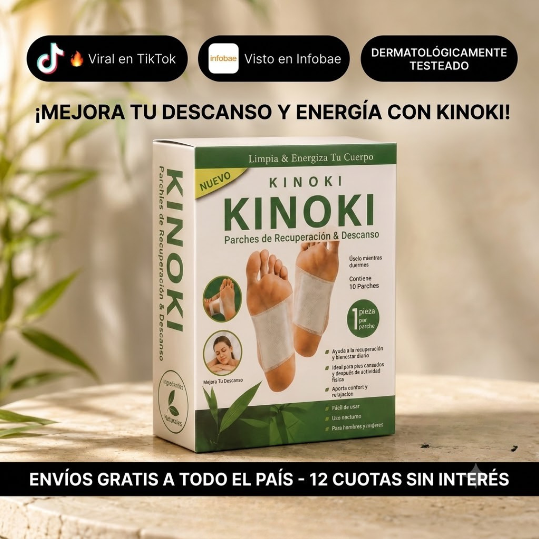 Parches Kinoki Detox Liora Beauty™ | El Secreto Viral para Reducir la Hinchazón