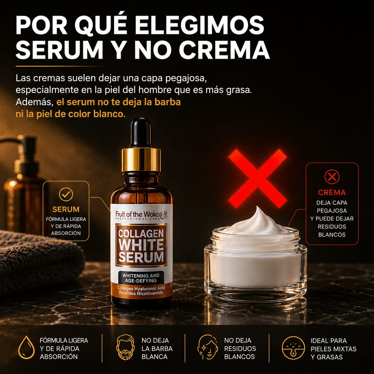 "Tengo 65 años. Lo uso hace 2 meses y todos me preguntan qué estoy haciendo para tener la piel así"