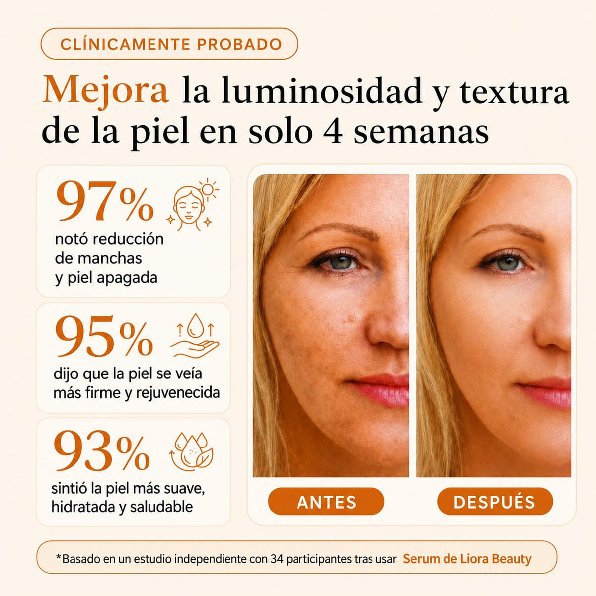 Serum Anti-Manchas con Ácido Kójico + Vitamina E 2X1 | Piel Más Uniforme y Luminosa