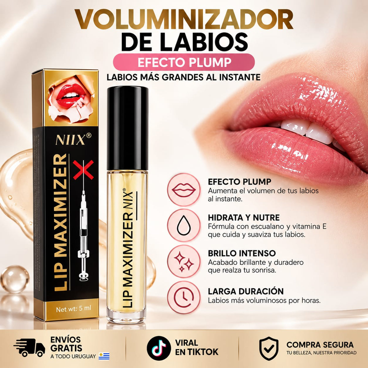 Lip Maximizer - Voluminizador de Labios Efecto Plump