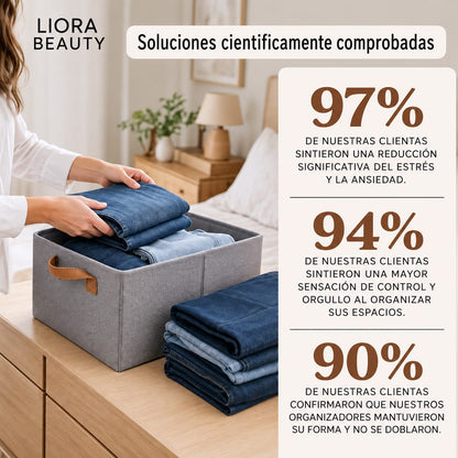 Organizadores de Ropa Plegables (Comprá 1 y lleváte 3)