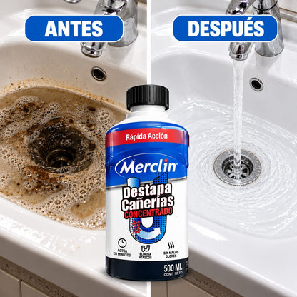 2X1 Destapacañerías + Guantes y Rejillas de Regalo